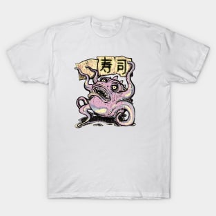 Sushi monster in color ! T-Shirt